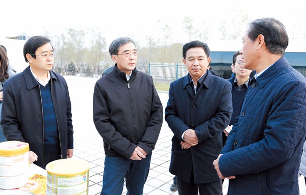 突出地域特色優勢打響品牌   借勢乘風而上實現米通天下—國家糧食局領導一行來我公司調研指導