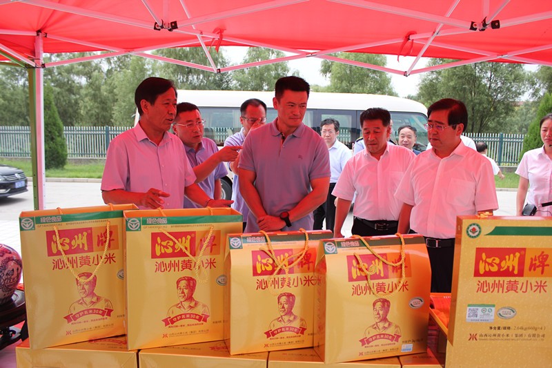 山西省食品藥品監督管理局局長馮征蒞臨我司調研