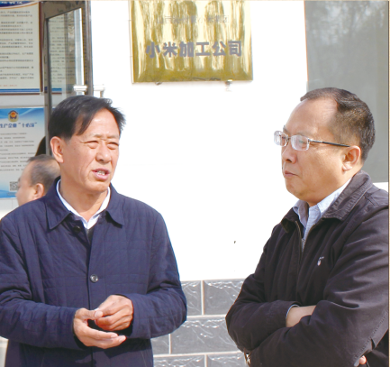 沁縣人民政府縣長張宏偉在我集團調研指導